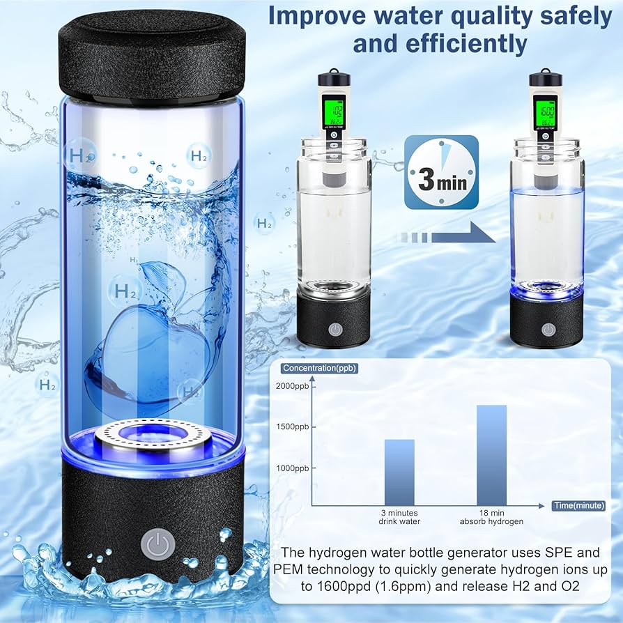 comparison of hydrogen water filters and ionizers