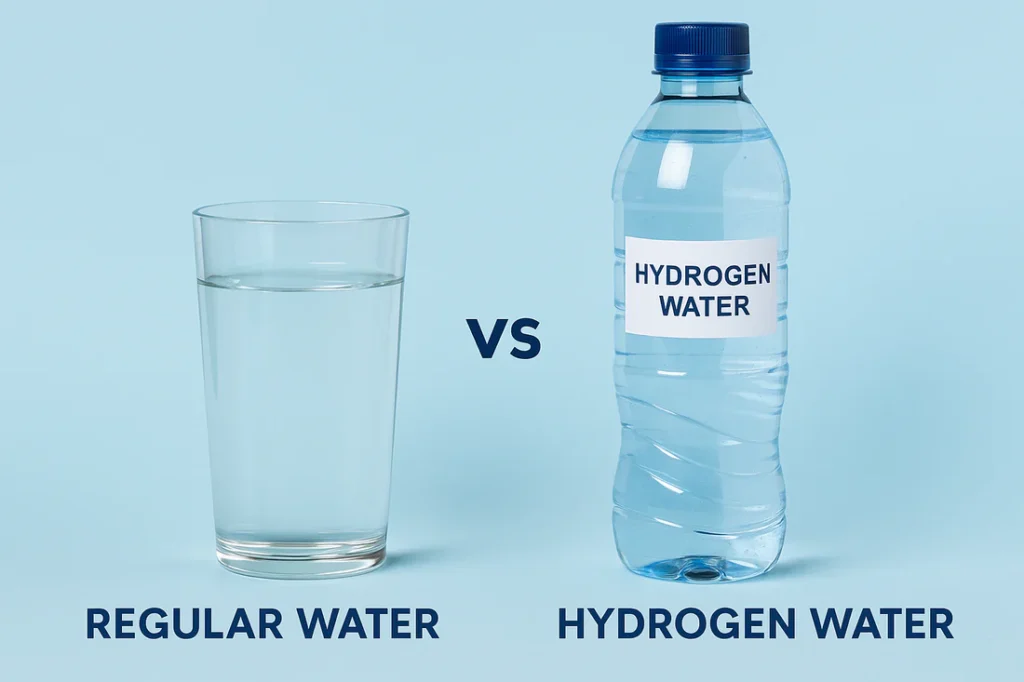What makes hydrogen water different from regular water